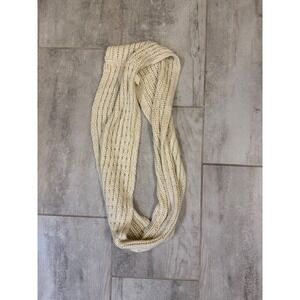 NWT Aeropostale Cream Chunky Knit Infinity Scarf Cozy Winter Warm‎